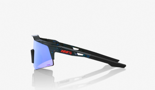 100-Speedcraft-XS-extra-small-Black-Holographic-HiPER-Blue-Multilayer-Mirror-Lens-Clear-Lens