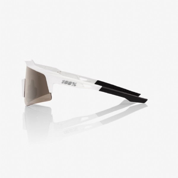 100-Speedcraft-XS-extra-small-Matte-White-HiPER-Silver-Mirror-Lens-Clear-Lens