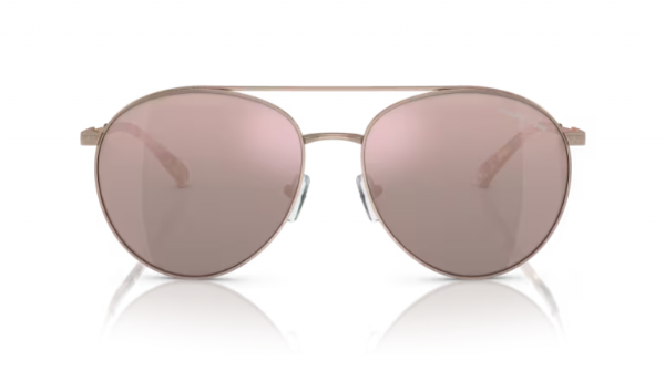 Michael Kors Zonnebril Arches Rose Gold/ Rose Gold Mirror