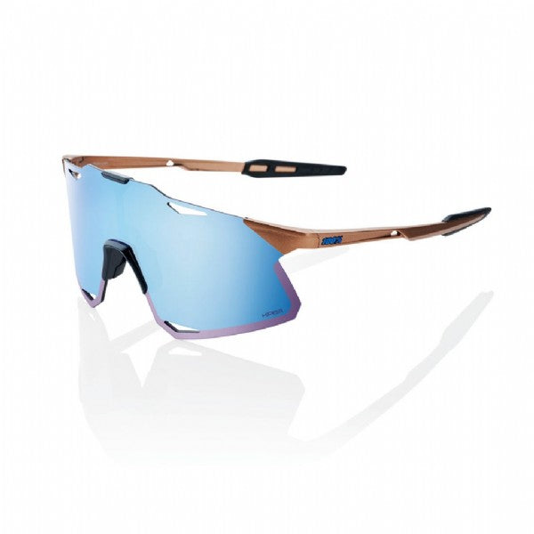 100% Hypercraft Matte Copper Chromium/ HiPER Blue Multilayer Mirror + Clear Lens