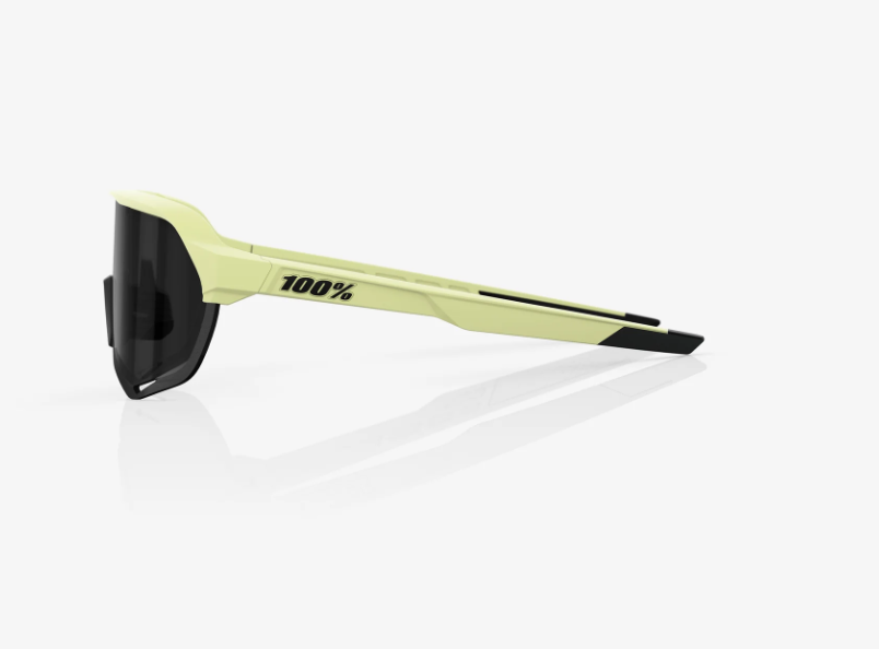 100% S2 Soft Tact Glow / Black & Clear lens