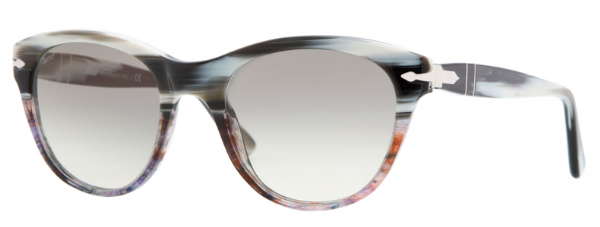 Persol PO2990S Dark Horn Blue/ Gray Gradient