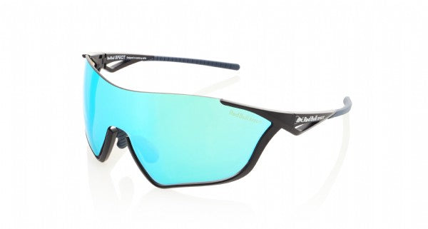 Red Bull Flow Dark Blue Frame/ Blue Green Mirror & Transparante Lens