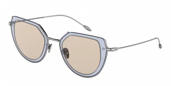 Giorgio Armani Gunmetal Light Blue/Light Brown