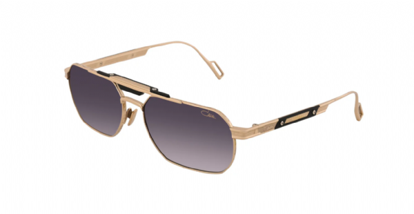 Cazal Sunglasses 0757 Gold Black/ Gray Gradient