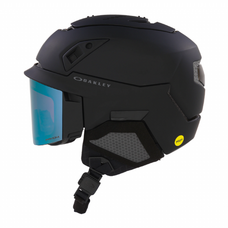 Oakley Mod7 Skihelm Blackout/ Prizm Snow Sapphire zijkant
