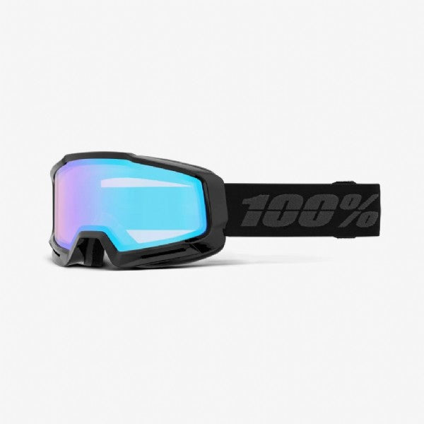 100 % Okan Skibrille Schwarz/ HiPER Mirror Turquiso