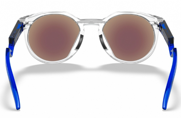 Oakley Custom HSTN L Polished Clear Crystal Blue/ Prizm Sapphire