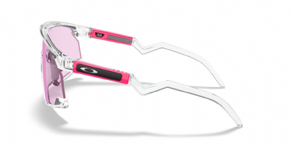 Oakley Custom BXTR Polished Clear-Neon Pink/Prizm Low Light