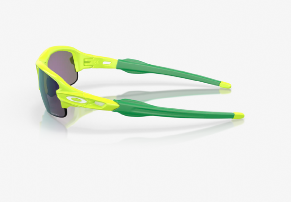 Oakley Flak XXS (extra extra small) Retina Burn/ Prizm Jade zijkant