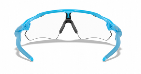 Oakley Custom Radar EV Path Sky Blue/ Clear achterkant