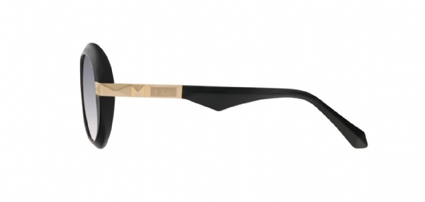 Cazal Sunglasses 8519 Black Gold/ Gray Gradient