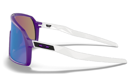 Oakley Custom Sutro S (extra small) Matte Electric Purple/ Prizm Sapphire zijkant