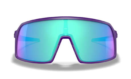 Oakley Custom Sutro S (extra small) Matte Electric Purple/ Prizm Sapphire voorkant