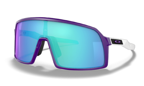 Oakley Custom Sutro S (extra small) Matte Electric Purple/ Prizm Sapphire