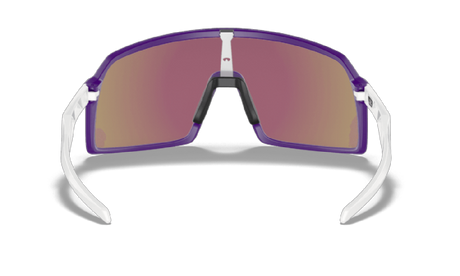 Oakley Custom Sutro S (extra small) Matte Electric Purple/ Prizm Sapphire achterkant