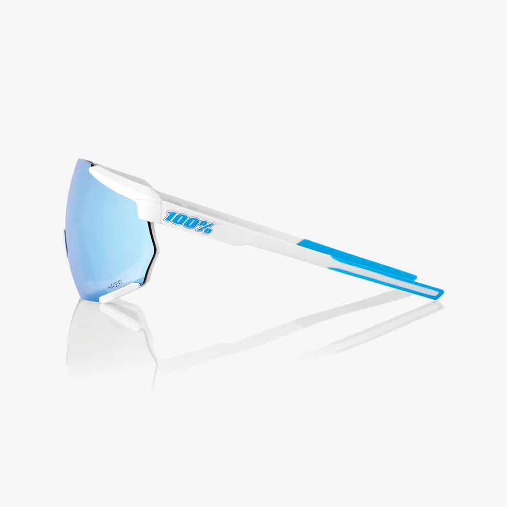 100 % Racetrap 3.0 Movistar Team White/HiPER Blue Multilayer-Spiegel