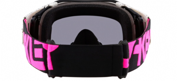Oakley Airbrake MX Black Splatter/Dark Grey