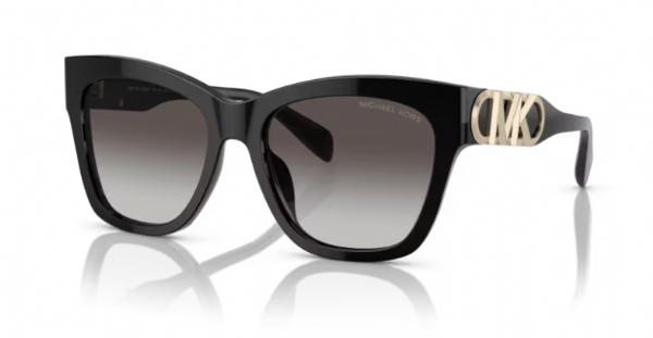 Michael Kors Zonnebril Empire Square Black/ Dark Grey Gradient