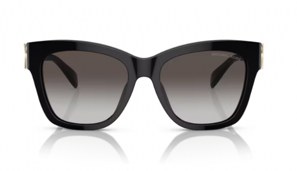 Michael Kors Zonnebril Empire Square Black/ Dark Grey Gradient