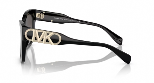 Michael Kors Zonnebril Empire Square Black/ Dark Grey Gradient