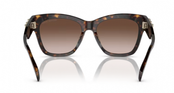 Michael Kors Zonnebril Empire Square Dark Tortoise/ Brown Gradient