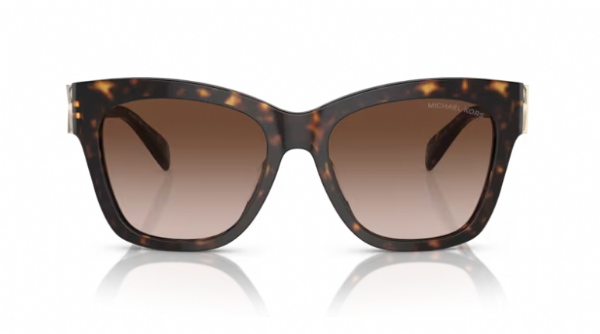 Michael Kors Zonnebril Empire Square Dark Tortoise/ Brown Gradient