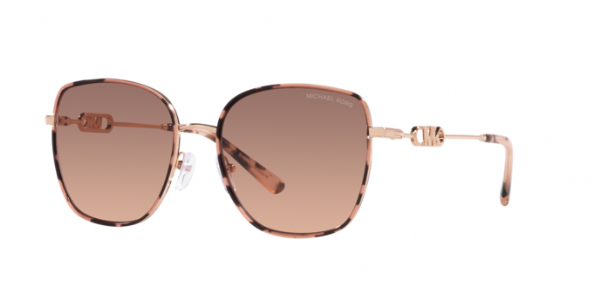 Michael Kors Empire Square 2 Light Gold-Dark Tortoise/ Brown Gradient