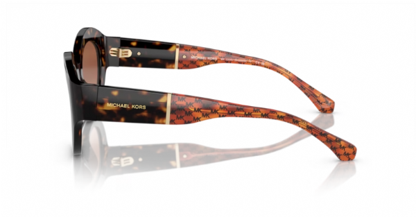 Michael Kors Zonnebril Brussels Dark Tortoise/ Brown Gradient