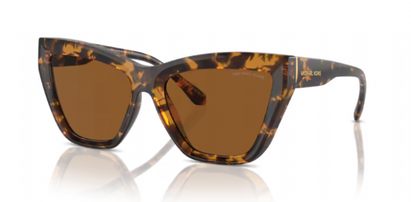 Michael Kors Zonnebril Dubai Dark Tortoise/ Amber Solid