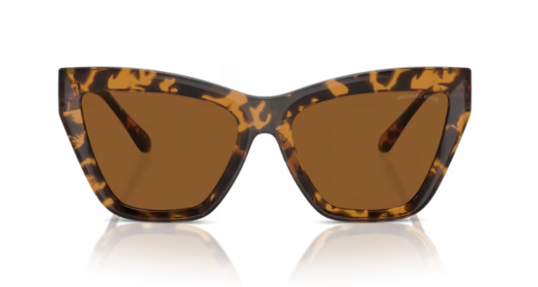 Michael Kors Zonnebril Dubai Dark Tortoise/ Amber Solid