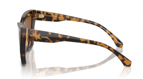Michael Kors Zonnebril Dubai Dark Tortoise/ Amber Solid