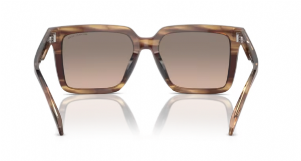 Michael Kors Zonnebril Abruzzo Brown Horn/ Brown Gradient Back Mirror
