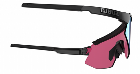 Bliz Breeze Sportbril Matte Black/Nano Optical Nordic Violet Blue Mirror sportbril