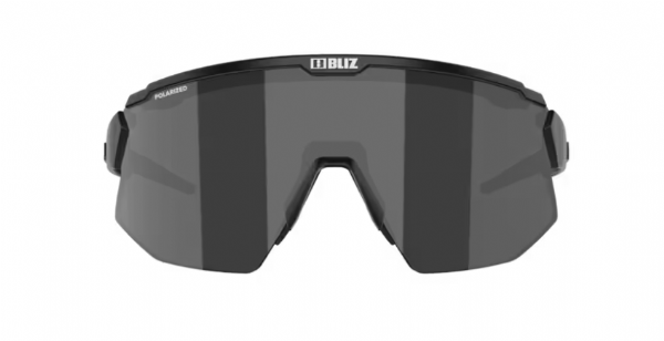 Bliz Breeze Sportbril Matte Black/ Polarized Brown Silver Mirror voorkant