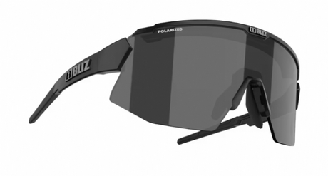 Bliz Breeze Sportbril Matte Black/ Polarized Brown Silver Mirror zonnebril