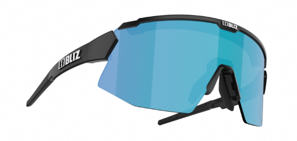 Bliz Breeze Sportbril Matte Black/Brown Blue Mirror zonnebril