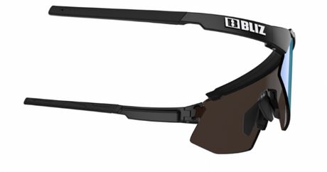 Bliz Breeze Sportbril Matte Black/Brown Blue Mirror sportbril