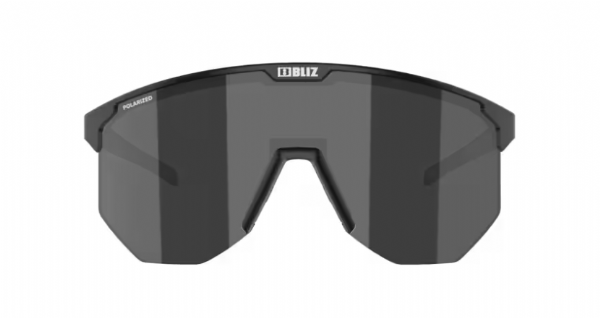 Bliz Hero Sportbrille Mattschwarz/Polarisierter Rauch & Silberspiegel