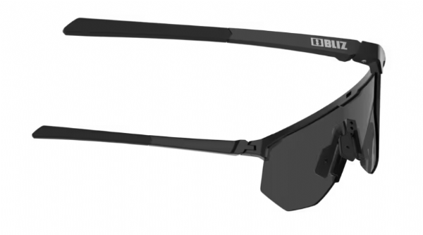 Bliz Hero Sportbrille Mattschwarz/Polarisierter Rauch & Silberspiegel