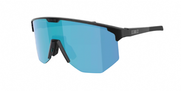 Bliz Hero Sports Glasses Matte Black/ Brown & Blue Mirror