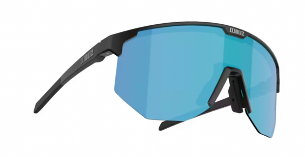 Bliz Hero Sports Glasses Matte Black/ Brown & Blue Mirror