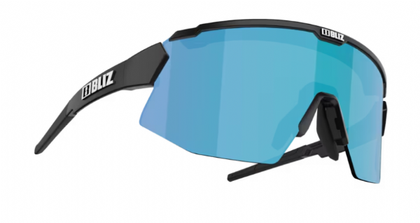 Bliz Breeze Small Sportbril Matte Black/Brwon Blue Mirror zonnebril