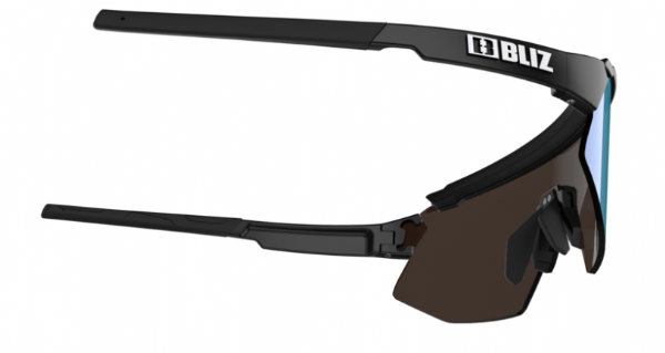 Bliz Breeze Small Sportbril Matte Black/Brwon Blue Mirror sportbril
