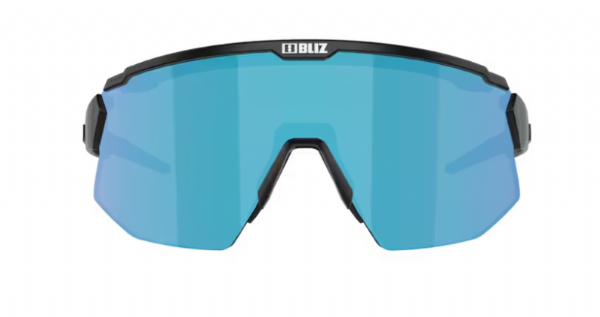 Bliz Breeze Small Sportbril Matte Black/Brwon Blue Mirror voorkant