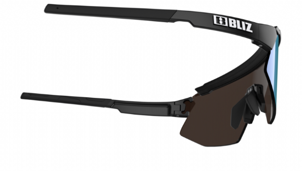 Bliz Breeze Small Sportbril Matte Black/ Brown Blue Mirror sportbril