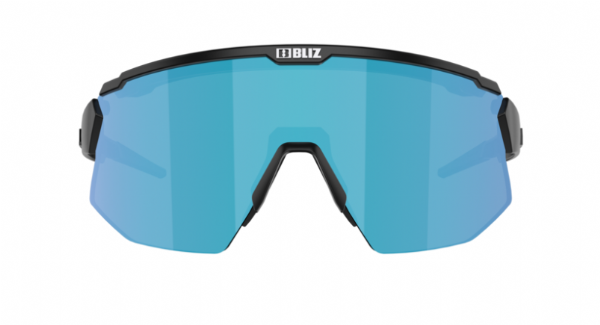 Bliz Breeze Small Sportbril Matte Black/ Brown Blue Mirror voorkant