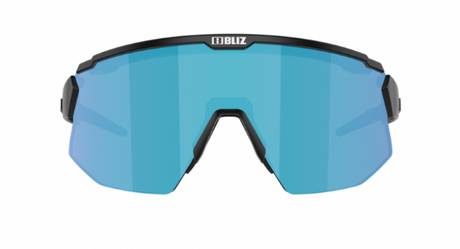 Bliz Breeze Small Sportbril Matte Black/ Brown Blue Mirror voorkant