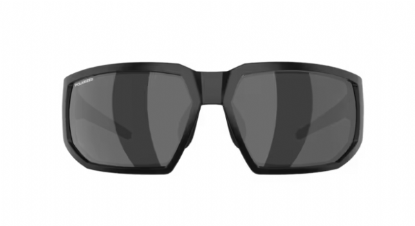 Bliz Arrow Sportbril Matte Black/ Polarized Brown&Silver Mirror voorkant