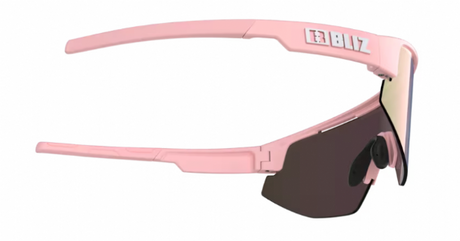 Bliz Matrix Small Sportbril Matte Powderrose/ Brown&Rose Mirror zijkant